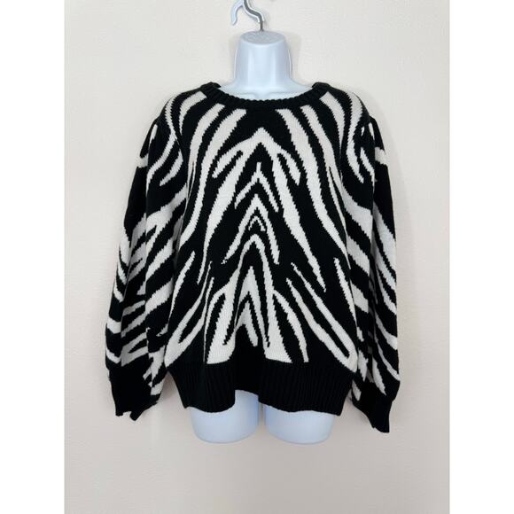 Wrangler Retro Zebra Print Sweater XXL - Picture 3 of 8